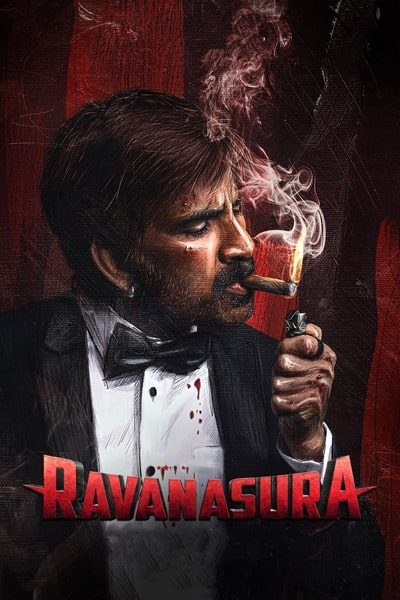 Download Ravanasura (2023) Dual Audio {Hindi-Telugu} Movie 480p | 720p | 1080p WEB-DL ESub