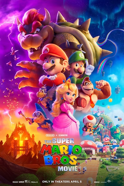 Download The Super Mario Bros. Movie (2023) Dual Audio {Hindi-English} Movie 480p | 720p | 1080p WEB-DL ESub